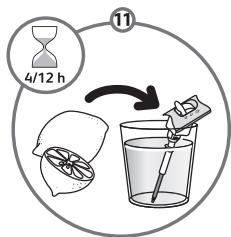 CALOR FV3743C0 PRIMA + - R nettoyage de la tige anti-calcaire (une fois par mois)* - 12