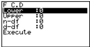 CASIO 35+ - Probabilité de répartition f - 1
