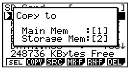 CASIO GRAPH 75+ E - Remarque - 3