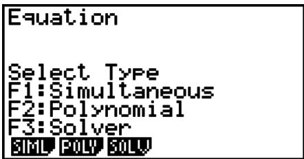 CASIO GRAPH 75+ E - Chapitre 4 calcul d'équations - 1