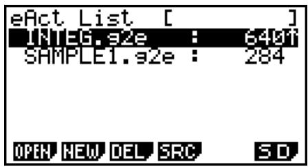 CASIO GRAPH 75+ E - Recherche d'un fichier - 2