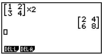CASIO GRAPH 75+ E - Affichage des résultats de calculs en mode d'écriture mathématique - 2