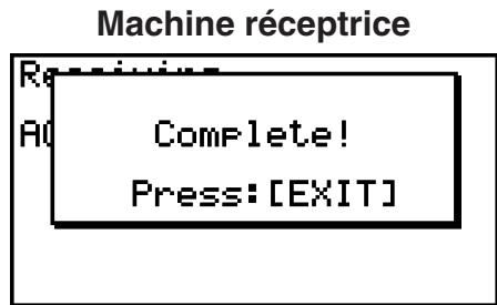CASIO GRAPH 75+ E - Pour exécuter une transmission - 3