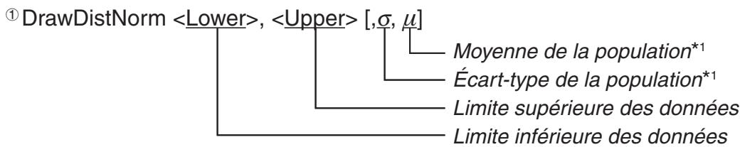 CASIO GRAPH 75+ E - Pour tracer le graphe d'une distribution normale cumulative - 1