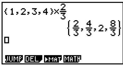 CASIO GRAPH 75+ E - Affichage des résultats de calculs en mode d'écriture mathématique - 3