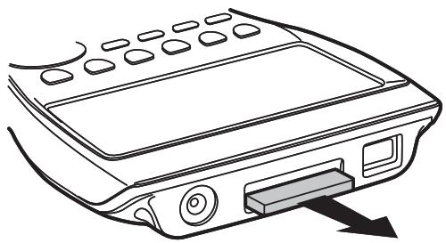 CASIO GRAPH 75+ E - - Retrait de la carte SD - 1