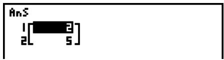 CASIO GRAPH 75+ E - Exemple déterminer la valeur minimale dans l'intervalle défini par le point initial a = 0 et point final b = 3, avec une précision n = 6 de la fonction y = x^2 - 4X + 9 - 1