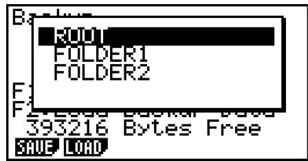 CASIO GRAPH 75+ E - Pour sauvegarder les données de la mémoire principale - 3