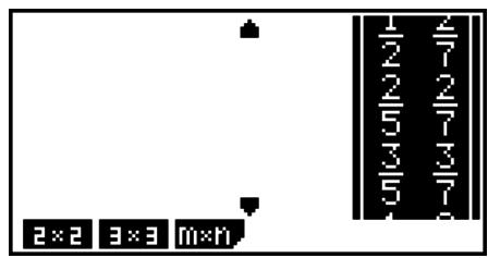 CASIO GRAPH 75+ E - Affichage des résultats de calculs en mode d'écriture mathématique - 5