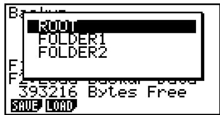 CASIO GRAPH 75+ E - - Pour rétablir les données de sauvegarde dans la mémoire principale - 2