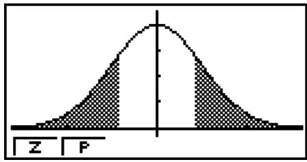 CASIO GRAPH 90 E - - Test z à 1 proportion - 3