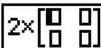 CASIO GRAPH 90 E - -Exemples de saisie dans le mode d'écriture mathématique - 40