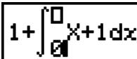 CASIO GRAPH 90 E - -Exemples de saisie dans le mode d'écriture mathématique - 31