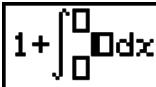 CASIO GRAPH 90 E - -Exemples de saisie dans le mode d'écriture mathématique - 27
