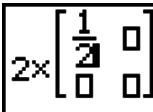 CASIO GRAPH 90 E - -Exemples de saisie dans le mode d'écriture mathématique - 42