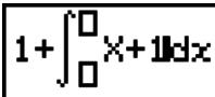 CASIO GRAPH 90 E - -Exemples de saisie dans le mode d'écriture mathématique - 29