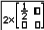 CASIO GRAPH 90 E - -Exemples de saisie dans le mode d'écriture mathématique - 44