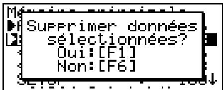 CASIO GRAPH 90 E - - Pour supprimer un fichier de la mémoire principale - 1