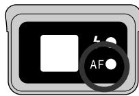 NIKON COOLPIX 4300 - Vérifiez la présence du témoin de l'autofocus - 1