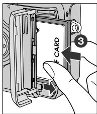 NIKON COOLPIX 4300 - Insérez la carte mémoire CF - 2