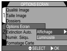 NIKON COOLPIX 4300 - Options écran - 1