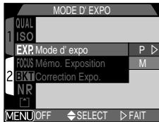 NIKON COOLPIX 4300 - Mode d'exposition - 1