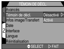 NIKON COOLPIX 4300 - Pour confirmer le déclenchement: témoin de décl. - 1