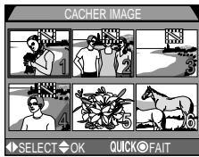 NIKON COOLPIX 4300 - Appuyez sur ▲/▼ pour sélectionner l'image à masquer - 2