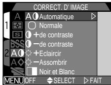 NIKON COOLPIX 4300 - Réglage du contraste et de la luminosité : correction d'image - 1
