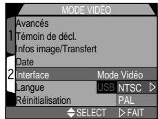 NIKON COOLPIX 4300 - Pour sélectionner la forme vidéo: mode vidéo - 1