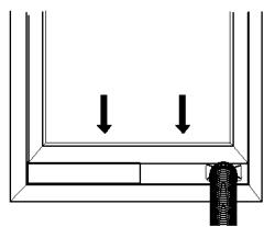 BEKO BNP09C - Mesurez l'ouverture de la fenêtre. - 2
