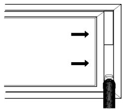 BEKO BNP09C - Mesurez l'ouverture de la fenêtre. - 4