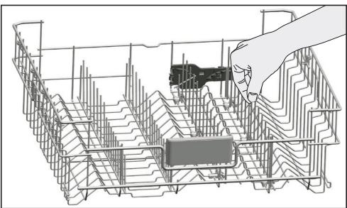 BEKO DIN58S1 - Tiges rétractables du panier supérieur - 1
