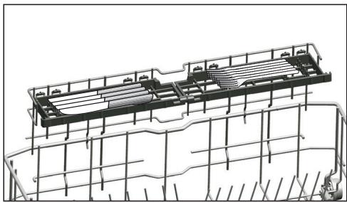 BEKO DIN58S1 - Support multifonction/à hauteur ajustable du panier inférieur - 3