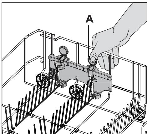 BEKO DIN58S1 - Tiges du panier inférieur rétractables (4 pièces) - 4