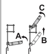 BEKO DIN58S1 - Support multifonction/à hauteur ajustable du panier inférieur - 6
