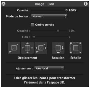 APPLE MOTION 3 - Outils de transformation 3D - 5