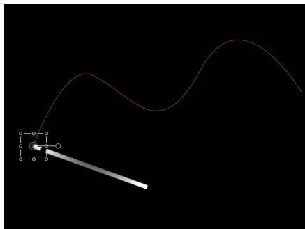 APPLE MOTION 3 - Utilisation du comportement Suivre le mouvement pour appliquer des données d'animation à un élément du projet - 5