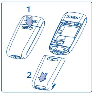 ALCATEL OT-355 - Coques interchangeables .. - 1