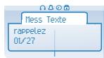 ALCATEL OMNIPCX OFFICE 4028 - Envoyer un message écrit à un correspondant interne - 2