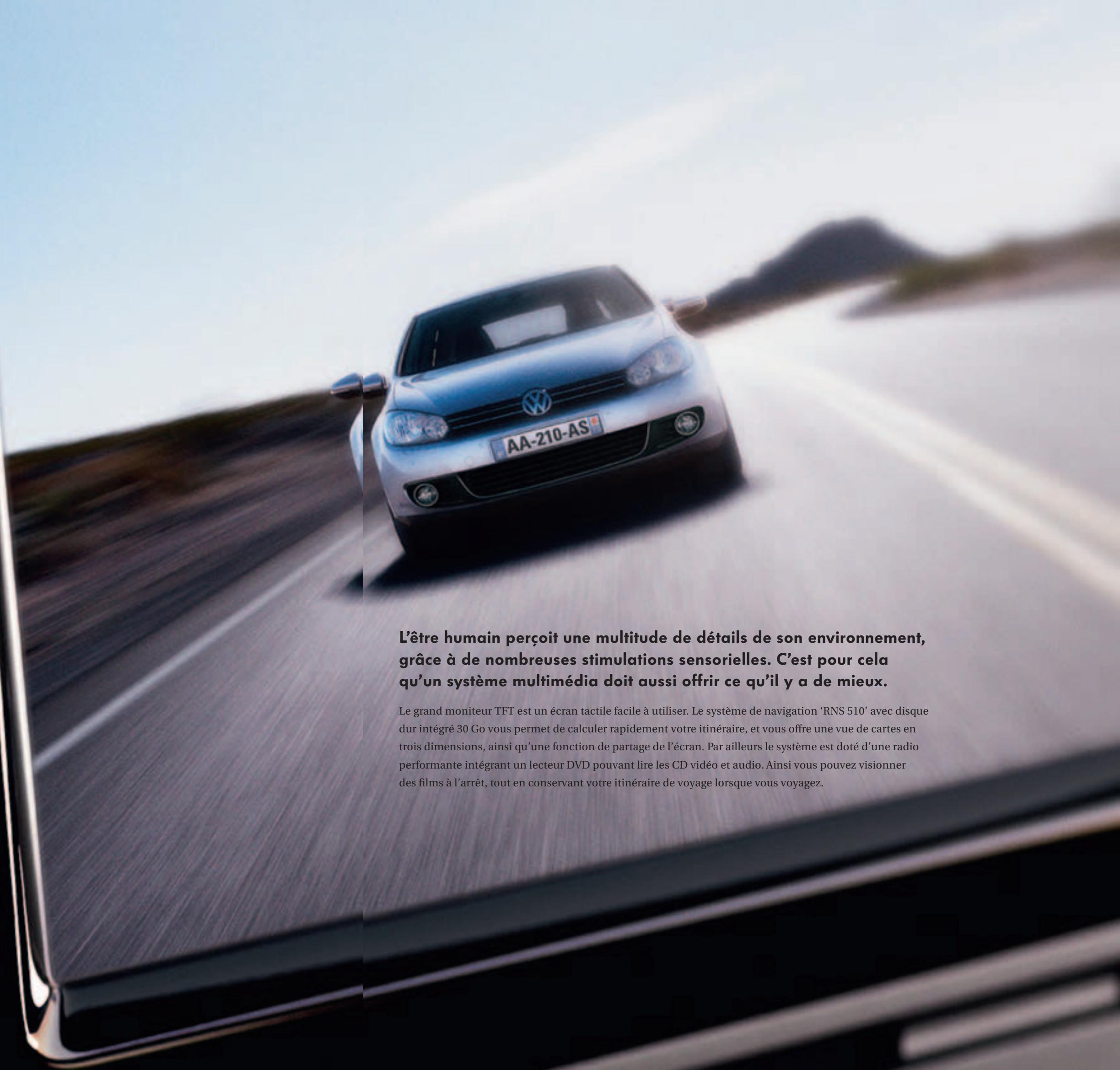 VOLKSWAGEN GOLF - L'oreille perçoit un son à partir de 0 décibel. C'est pour cela que nous avons développé la Golf la plus silencieuse de tous les temps. - 5