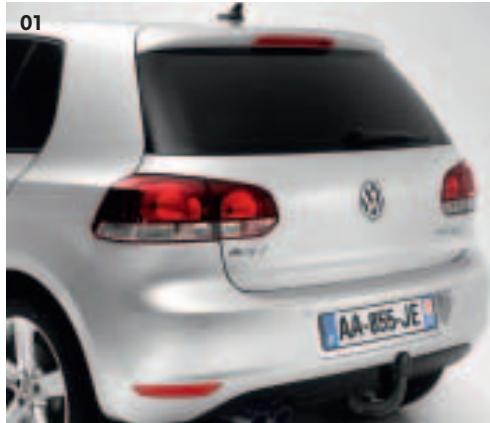 VOLKSWAGEN GOLF - Porte-velos sur attelage - 1