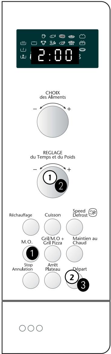 SAUTER SME620XF1 - Programmation par la touche m. o. - 1