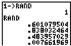 TEXAS INSTRUMENTS GALAXY 9 - Menu MATH PRB - 2