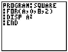 TEXAS INSTRUMENTS GALAXY 9 - Contrôle du déroulement du programme - 5