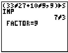 TEXAS INSTRUMENTS GALAXY 9 - Contenu du chapitre - 9