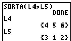 TEXAS INSTRUMENTS GALAXY 9 - Menu LIST OPS - 5