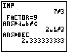 TEXAS INSTRUMENTS GALAXY 9 - Contenu du chapitre - 11