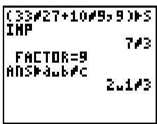TEXAS INSTRUMENTS GALAXY 9 - Contenu du chapitre - 10