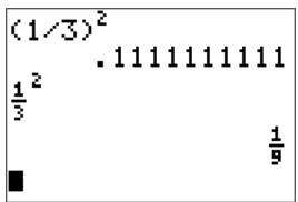 TEXAS INSTRUMENTS TI-82 ADVANCED - Saisie d'expressions et d'instructions - 1